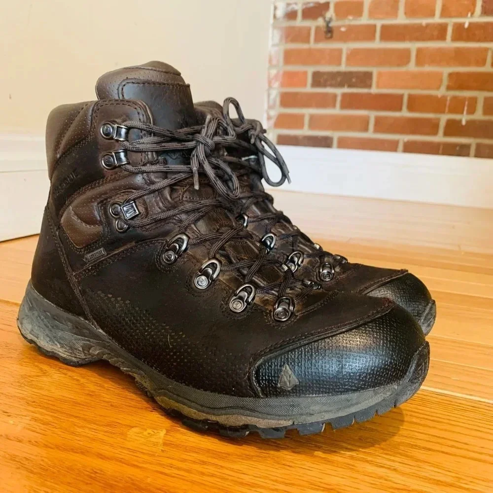 Vasque Gore-Tex Men’s Brown Leather Hiking Trail Boots Size 10.5 M